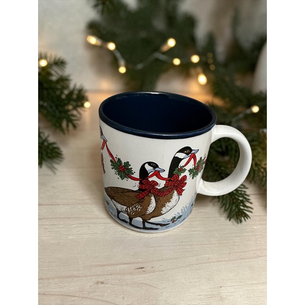 1986 / 1987 Potpourri Press Christmas Geese collection